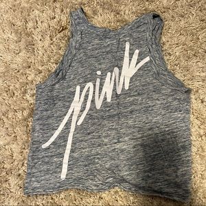 VS Pink Knotted Tank